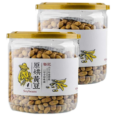松記 原烘黃豆, 220g, 2罐