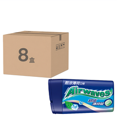 Airwaves 超涼薄荷錠, 24.3g, 8盒