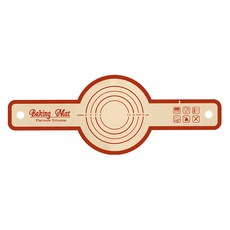 矽膠雙耳烤墊 紅色, 1個