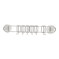 KAI 貝印 House 不鏽鋼 六連吸盤掛勾 33 x 4 x 5.5cm, 1個