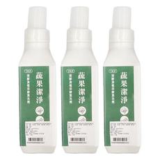 TKP植萃酵素 蔬果奶瓶潔淨粉, 500g, 3罐