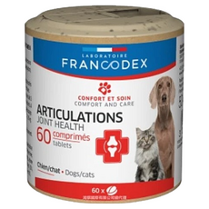 FRANCODEX 法典 關節軟骨靈活錠 犬貓用 60錠, 維護骨骼/關節, 1罐