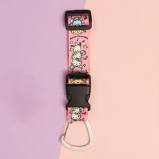 Sanrio 三麗鷗 多功能便攜掛帶 CA938-4, 家族粉, 1個