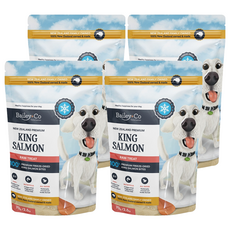 Bailey+Co 倍立 犬用凍乾零食 -40度冷凍乾燥, 鮭魚, 70g, 4包