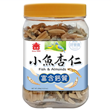 義美 小魚杏仁, 290g, 1罐