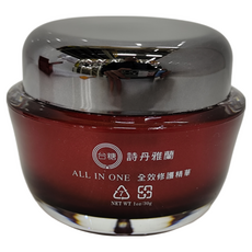 Stanlen 詩丹雅蘭 ALL IN ONE全效修護精華, 保濕亮白修護緊緻彈潤, 含12大精華萃取, 30g, 1件