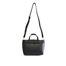 Legato Largo 皮帶釦飾兩用托特包 LG-V0061-BK 黑色