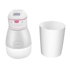 AcoMo PS III USB充電防潑水紫外線消毒器, 90秒殺菌, PCTG食品級材質, 輕便易攜帶, PS3-P, 粉色