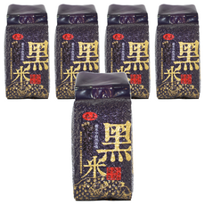 池上鄉農會 池上黑米, 600g, 5包