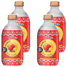沃克斯 無糖氣泡飲 蜜桃風味, 290ml, 4瓶