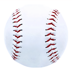 Her-Ea 禾亦 紅線壘球 軟木PVC皮, 10cm, 紅線, 1個