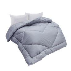 Victoria 維多麗亞 石墨烯銀離子發熱抗菌被, 銀灰色