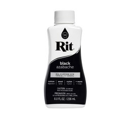 RIT 瑞特 液體染劑 236ml, BLACK黑色, 1個