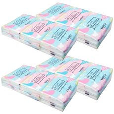 康寶鬱金香面紙 100%原生紙漿 方便好攜帶 180mmX200mm, 12包, 4袋