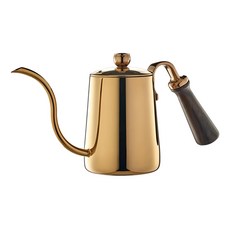 OSAMA 王樣 304手沖細口壺 玫瑰金, 壺體, 珠頭 / 304#不鏽鋼, 手把, 350ml, 1個