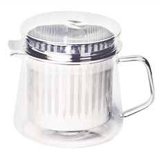 THAT! 兩用玻璃壺，680ml/23oz, 硼矽耐熱玻璃，SUS304不鏽鋼, 1個