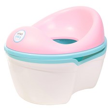 vivibaby 多功能軟質 三用兒童學習便盆, 粉色