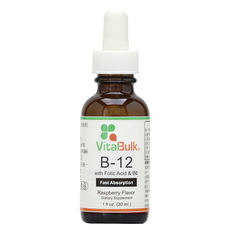 VitalBulk 維他命 B12 加強版, 30ml, 1瓶