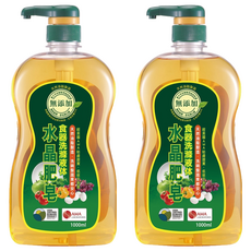南僑水晶 水晶肥皂 食器洗滌液体, 1L, 2瓶