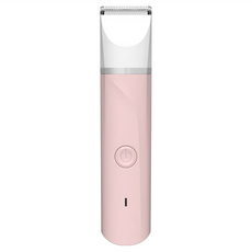 AFAMIC 艾法 USB充電四合一多功能長續航安全寵物電動剃毛剪, 柔嫩粉, 1組