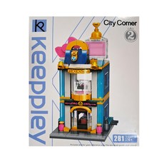 QMAn 啟蒙 積木系列 高雅精品店 Set City Corner, 1盒