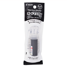 PILOT 百樂 白板筆卡水 全新TPF系統 穩定出墨 粗字中字可選 環保再生材料, 黑色, 20個