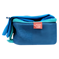 Maped 兒童雙層束口餐袋 藍色, 1個, 18.5 x 18.5 x 36cm