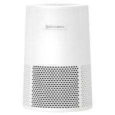 KATUNCare 空氣清淨機360度 HEPA高效過濾 三段風速 夜燈靜音, PN 56874S, 白色