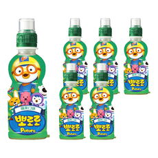 韓寶 啵樂樂乳酸飲料，添加維他命D、鈣質、I-bone成份, 235ml, 6瓶