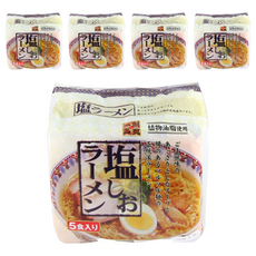 創意一品 鹽味拉麵 Set 5包 日本原裝進口 經典 即沖即食, 25包