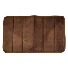 珊瑚絨記憶地墊 Set 3 柔軟舒適 吸水快乾, 咖啡色