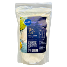 自然思維 法國人工收集海鹽 天然無添加, 1kg, 1袋