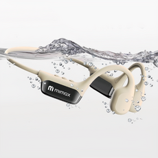 mimax 米覓 智慧數顯骨傳導耳機, 米膚黃