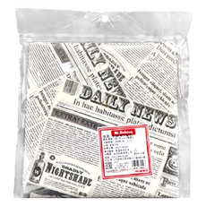 乳酪條包裝紙 18cm, 郵報黑, 200張, 1組