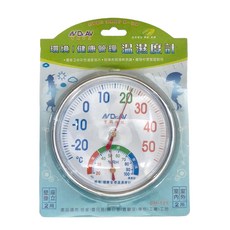 Dr.AV 聖岡科技 環境 健康管理溫濕度計, 玻璃表面, 鐵殼材質, 壁掛座立兩用, 室內室外兩用, GM-125, 1個