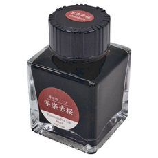 TACCIA Nakabayashi 浮世繪系列 鋼筆墨水 東洲齊寫樂 40ml, 赤櫻, 1罐