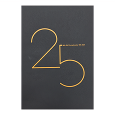 conifer 綠的事務 2025年 32K年旅軟背精裝橫式週誌, 無垠夜空, 1本