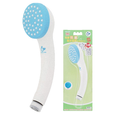 手易坊 炫麗抗菌蓮蓬頭把手 ABS塑膠材質, 藍色, 1個