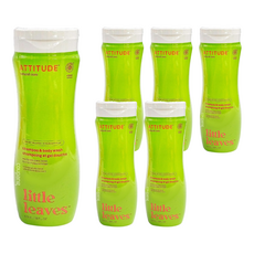 ATTITUDE 艾特優 兒童2合1洗髮沐浴露, 西瓜&椰子味, 473mL, 6瓶