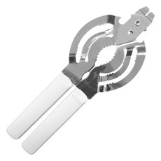 GHIDINI 雙柄開瓶開蓋器, 白色 + 銀色, 1個