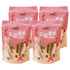 長松食品 紅藜香草風味棒，濃郁香氣，口感酥脆, 120g, 4袋