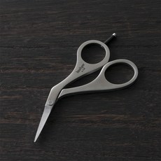 KAI 貝印 KERSHAW 修鬍剪 不鏽鋼刀具鋼 牛皮皮套, 1個, 1入