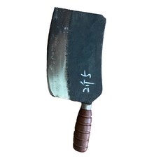 自製 彈簧鋼魯肉刀/豬肉大骨刀, 175 x 105 x 6.3mm, 一斤三四, 1支