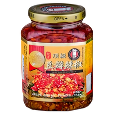 GI GI MASTER 特級廚師 頂級豆瓣辣椒, 390g, 1罐