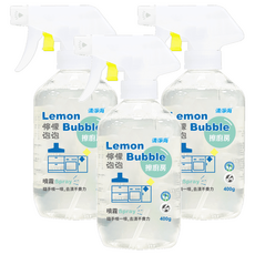 清淨海 檸檬泡泡廚房清潔噴霧, 400g, 3瓶
