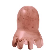 章魚按摩梳 樹脂蜜蠟材質 水滴式梳齒設計 輕巧易拿, G630, 1組