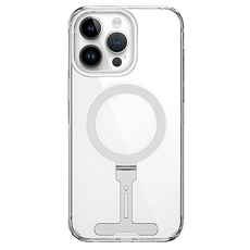 Wiwu 太空系列 手機 磁吸支架 手機殼 iPhone15 MagSafe Compatible 防摔 防指紋 鏡頭加高 透明