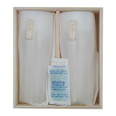 TOYO-SASAKI GLASS 東洋佐佐木 琥珀啤酒對杯組, 日本製造, 173 x 64mm, 1組
