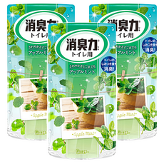 ST 雞仔牌 浴廁消臭力, 400ml, 3瓶, 蘋果薄荷