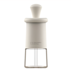 乐博乐博 ROCKER 一體刷油瓶 300ml 鉑金矽膠刷 定量控油 透明玻璃, 1個